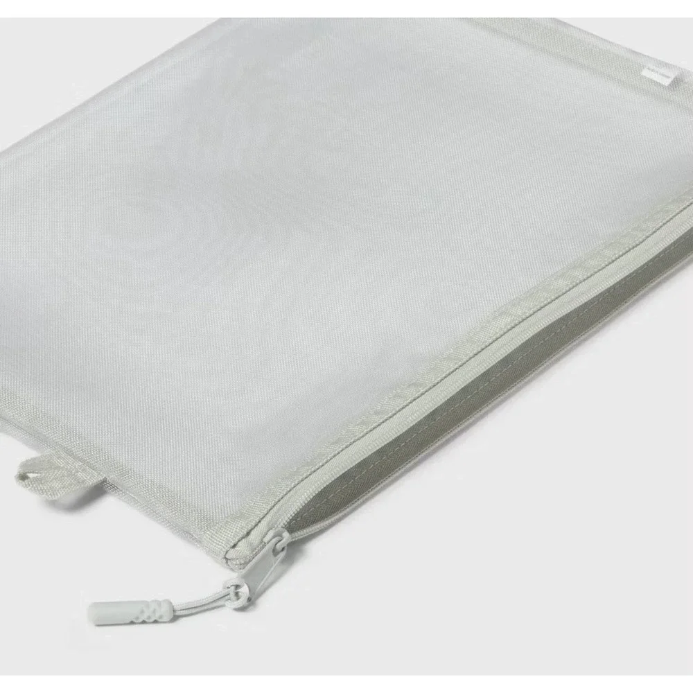 12 Pack Bulk Multipack of Mesh Pouches Gray - up&up (BRAND NEW WITH TAGS)